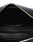 Grain De Poudre Matelasse Monogram Mini Lou Camera Bag Black