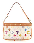 Monogram Multicolor Pochette Accessories White