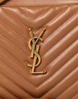 Calfskin Matelasse Monogram Lou Camera Bag Cinnamon