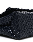 Nappa Intrecciato Patti Top Handle Bag Space
