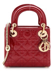 Patent Cannage Mini Lady D1OR Red