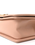 Caviar Quilted Medium Boy Flap Beige