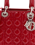 Patent Cannage Medium Lady D1OR Red