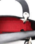Lambskin Cannage Mini Lady D1OR Black