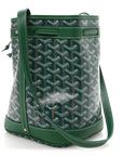 Goyardine Petit Flot Bucket Bag PM Green