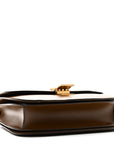 Box Calfskin Medium Classic Box Flap Bag Camel