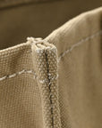 Cotton Canvas Medium The Traveler Tote Bag Slate Green