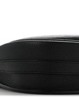 Grained Calfskin Large Bobby Flap Black