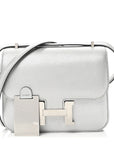 Metallic Chevre Chamkilight Constance 18 Argent