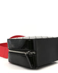 Patent Quilted Travel Kit Vanity Case Black