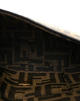Fabric Jacquard FF 1974 Mini Baguette Tobacco Moro Black