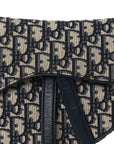 Oblique Saddle Bag Blue