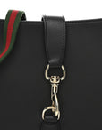 Boarded Dyana Lux Calfskin Medium Jackie 1961 Hobo Black