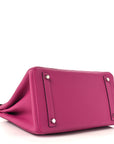 Togo Birkin 30 Rose Pourpre