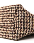 Tweed Small Sangle Bucket Bag Beige