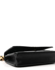 Lambskin Quilted CHNL 19 Wallet On Chain WOC Black