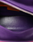 Lambskin Cannage Medium Tri-Color Lady D1OR Pink