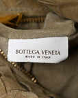 Suede Calfskin Intrecciato Teen Jodie Hobo Beige