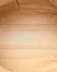 Gaufre Lambskin Cannage Delices Tote Beige