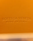 Spazzolato Calfskin Chain Clutch Gold Marble