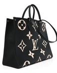 Empreinte Monogram Giant Onthego GM Black Beige