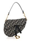 Oblique Saddle Bag Blue