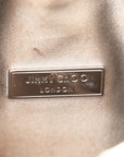 Metallic Patent Bon Bon Bag Silver