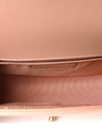 Caviar Quilted Medium Boy Flap Beige