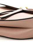 Calfskin Saddle Bag Pink