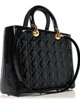 Patent Cannage Large Lady D1OR Black
