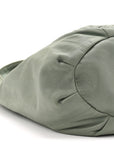 Nappa Woven Hobo Aloe