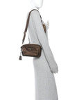 Re-Nylon Saffiano Mini Shoulder Bag Sienna