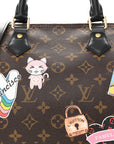 Monogram My World Tour Speedy Bandouliere 30 Black
