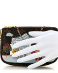 Monogram 2022 Christmas Animation Seoul Mini Pochette Accessories Fuchsia