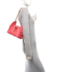 Caviar Quilted Mini CHNL 25 Handbag Coral