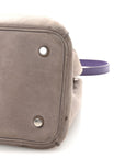 Suede Large D1ORissimo Tote Purple