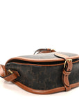 Triomphe Canvas Medium Folco Bag Tan