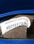 Nappa Intrecciato Medium Olimpia Shoulder Bag Blue