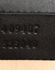 GG Supreme Monogram Bees Small Padlock Shoulder Bag Black