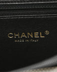 Caviar Quilted Medium CC Filigree Vanity Case Black