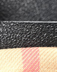 Soft Grain Calfskin Small Buckle Tote Black