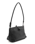 Nappa Intrecciato Mini Shoulder Bag Black