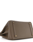 Epsom Birkin 35 Etoupe