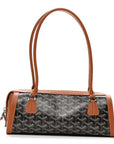 Goyardine Bonbonnière Bag Black Gold