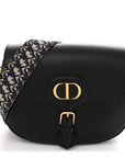 Box Calfskin Large Bobby Flap Black