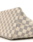 Damier Azur Neo Neverfull MM Rose Ballerine