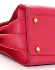 Calfskin Small Sac De Jour Lipstick Fuchsia