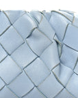 Nappa Intrecciato Coin Purse Ice