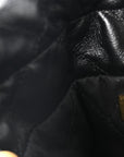 Shiny Calfskin Quilted Mini CHNL 22 Black