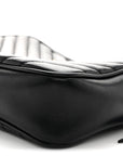 Calfskin Matelasse Monogram Lou Camera Bag Black